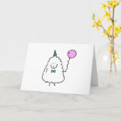 Carte Joyeux anniversaire à Ewe ! (Fleur jaune)