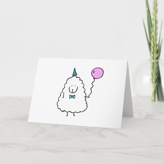 Carte Joyeux anniversaire à Ewe ! (Devant)