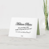 Carte Joyeux anniversaire à "EWE"-customiser n'importe q (Dos)