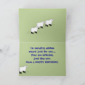 Carte Joyeux anniversaire à "EWE"-customiser n'importe q (Intérieur)