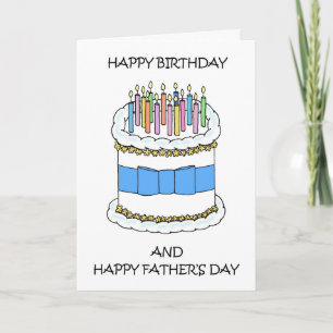 Carte Joyeux anniversaire à la fête des Pères