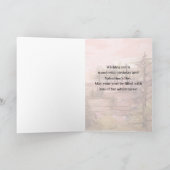 Carte Joyeux anniversaire à la Saint-Valentin Sunset Mou (Intérieur)