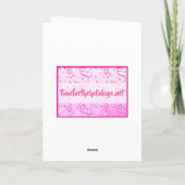 Carte Joyeux anniversaire à ma bestie (Dos)