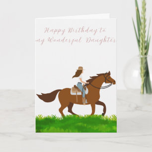Carte Joyeux anniversaire à merveilleuse fille