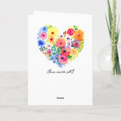 Carte Joyeux anniversaire à mon enseignant favori (Dos)