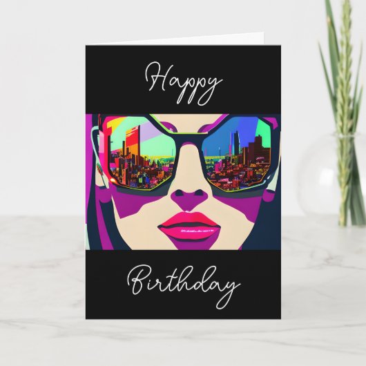 Carte Joyeux anniversaire à mon Humain Favori (Devant)