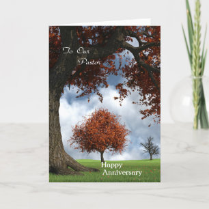 Carte Joyeux Anniversaire "À Notre Pasteur"