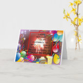 Carte Joyeux anniversaire à nous Art Imprimer (Fleur jaune)