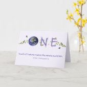 Carte Joyeux anniversaire : à quelqu'un qui se sent comm (Fleur jaune)