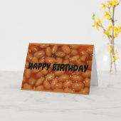 Carte Joyeux anniversaire à un de mes haricots humains (Fleur jaune)