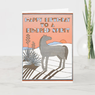 Carte Joyeux Anniversaire à un Esprit Fraternel Letterpr