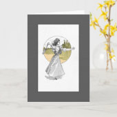 Carte Joyeux anniversaire à un joueur de tennis (Fleur jaune)