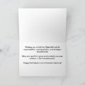 Carte Joyeux anniversaire à un Master Stock Trader (Intérieur)