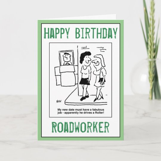 Carte Joyeux Anniversaire A Un Ouvrier Zazzle Be