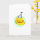 Carte Joyeux anniversaire à un ouvrier du bâtiment (Fleur jaune)
