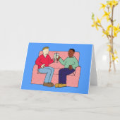 Carte Joyeux anniversaire à un petit ami multilingue (Fleur jaune)