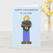 Carte Joyeux anniversaire à une femme lesbienne (Fleur jaune)