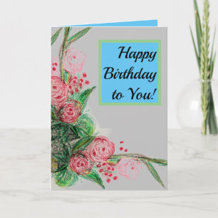 Carte Joyeux anniversaire à vous !