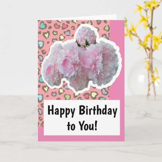 Carte Joyeux anniversaire à vous ! (Fleur jaune)