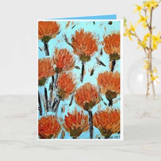 Carte Joyeux anniversaire à vous ! (Fleur jaune)