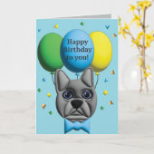 Carte Joyeux anniversaire à vous ! (Fleur jaune)