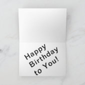 Carte Joyeux anniversaire à vous ! (Intérieur)