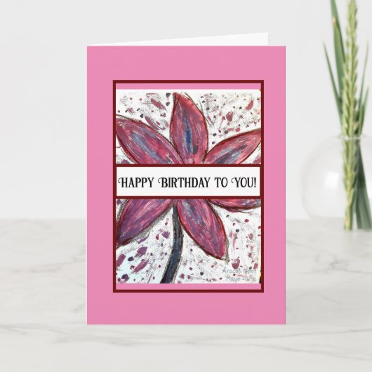 Carte Joyeux anniversaire à vous ! (Devant)