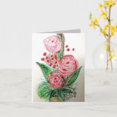 Carte Joyeux anniversaire à vous ! (Fleur jaune)