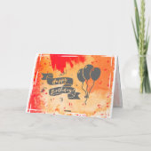 Carte Joyeux anniversaire à vous Bible Verse (Dos)