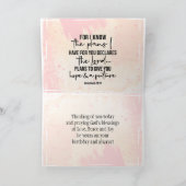 Carte Joyeux anniversaire à vous Bible Verse (Intérieur)