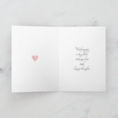 Carte Joyeux Anniversaire Abeille (Intérieur)
