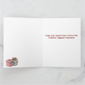 Carte Joyeux Anniversaire Adolescente Douce Fille (Intérieur)