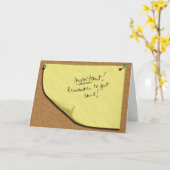 Carte Joyeux Anniversaire Aîné ! (Fleur jaune)