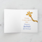 Carte Joyeux Anniversaire Aîné ! (Intérieur)