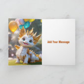 Carte Joyeux Anniversaire /Ajouter Votre Message : -) Ca (Intérieur)