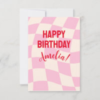 Joyeux anniversaire Amelia Nom personnalisé Person