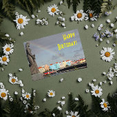 Carte Joyeux Anniversaire arc-en-ciel sur Willemstad Cur