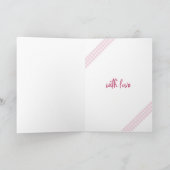 Carte Joyeux Anniversaire - Arrosoir Aquarelle (Intérieur)