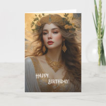 Joyeux anniversaire Art Nouveau Beauté N° 4
