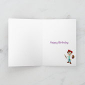 Carte Joyeux Anniversaire Artiste (Intérieur)