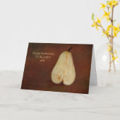 Carte Joyeux Anniversaire Au Couple Parfait (Fleur jaune)