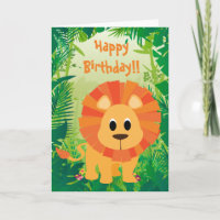 Joyeux anniversaire au lion