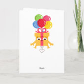 Carte Joyeux Anniversaire au Meilleur Farter (Dos)