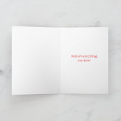 Carte Joyeux Anniversaire aux Fruits Rouges ! (Intérieur)