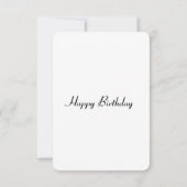 Carte Joyeux Anniversaire Avec Panda Vert (Dos)