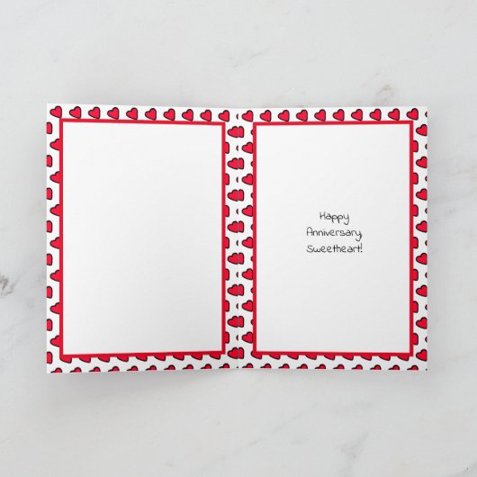 Carte joyeux anniversaire avec un jeu de mots sur (Intérieur)