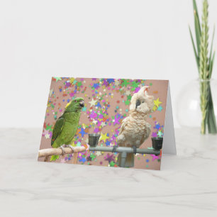 Carte Joyeux anniversaire avec YNA MC2