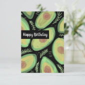 Carte Joyeux Anniversaire Avocats Aquarelle (Debout devant)