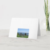 Carte Joyeux Anniversaire-Banc St George (Dos)