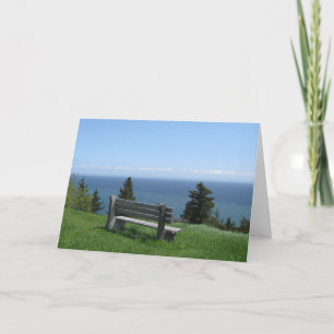 Carte Joyeux Anniversaire-Banc St George